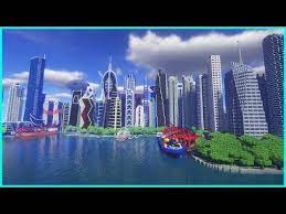Minecraft Insane City City Of Nefrimact Cinematic City Tour Map Download Youtube Minecraft City City Tours