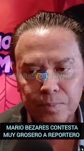 Mario Bezares responde de forma grosera a reporteros