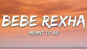 Listening pool meant to be lyrics & video : Bebe Rexha Meant To Be Lyrics Ft Florida Georgia Line Youtube