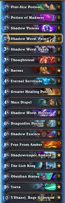 Looking for the best hearthstone deck to help you climb the ranked ladder? Deck Breakdown Big Priest Hipsters Of The Coast Hipsters Of The Coast