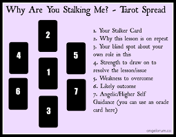 Does he really like me? Why Are You Stalking Me A Stalker Card Tarot Spread Angelorum