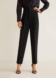 Hawiton pantalon de sport femmes,coton pantalons de survêtement long pour jogging running fitness pantalon de training. Pantalon Droit Costume Femme Outlet France From Mango Outlet On 21 Buttons