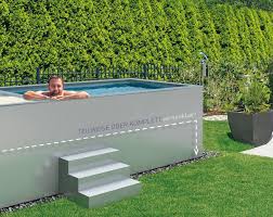 Minipool Geht Auch Auf Dem Dach Schwimmbad De In 2020 Gartenpools Schwimmbad Designs Pool Im Garten