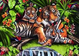 tiger family desktop nexus wallpapers tiger art tiger cute animals