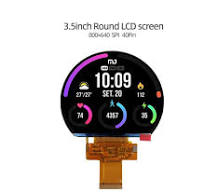 3.54 Inch Circular LCD Display 800x640 TFT Color Screen ...