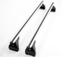2 Barres De Toit Aluminium Avec Fixations Sur Points D Ancrage D Origine Mont Blanc Citroen C3