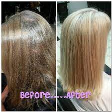 Blonde Highlight Before And After Natural Blonde Cover Grey Mom Hair Shiny Pretty Spring Fev Blonde Highlights Covering Gray Hair Transition To Gray Hair