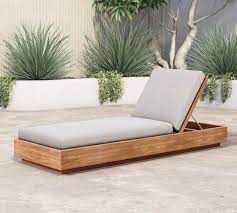 Find fun and functional furniture whether you're moving into a new place, sprucing up your current one or starting from scratch, choosing the right furniture is essential to making your dwelling place a home. Lanai Fsc Teak Chaise Lounge Pottery Barn