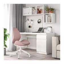 Hattefjall Office Chair Gunnared Light Brown Pink Ikea Home Office Chairs Home Office Decor Home Office Space