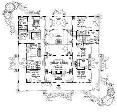 Today, house plans with courtyard (or courtyard house plans) are also great choices for lots in urban areas, where space and privacy may be in short supply. Build A House With A Courtyard Blog Dreamhomesource Com