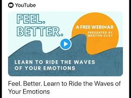 Feel Better Learning To Ride The Waves Of Your Emotions Youtube In 2020 Emotions Emotional Healing Feelings