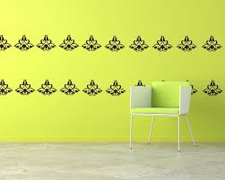 I just don't like them in the form of wallpaper. Damask Wall Pattern Decal Modern Vinyl Art Stickers