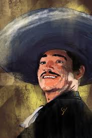 Javier Solís Canvas Wall Art Print for Mexican Restaurant