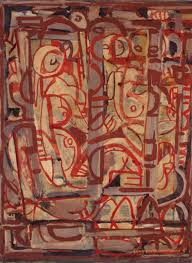 Strange Fragments Mark Making Ian Fairweather Abstract Art Images Australian Painting Art