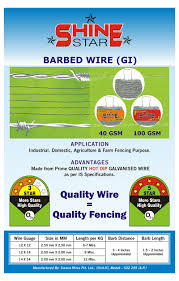 Barbed Wire Fencing Contractors Barbed Wire Weight Per