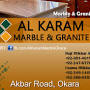 Al Karam Marble Factory from gbcno.com