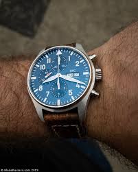 Powered by reliable, automatic movement, this iwc men's big pilot's le petit prince watch is characterized by the midnight blue dial that has become an on the back of the case, you'll find an engraving of the little prince with his cape and sword. Iwc Le Petit Prince Chronograph Review Bladereviews Com