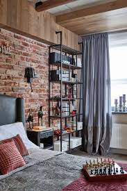 Robuuste Bakstenen Muur In Huis Thestylebox