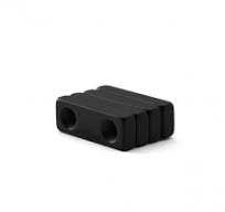 Custom Double Countersunk Black Epoxy Block Neodymium ...
