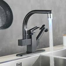 Total ratings 5, $27.99 new. Matte Black Led Kitchen Faucet Sink Pull Out Sprayer Swivel Spout Mixer Tap 710185492360 Ebay