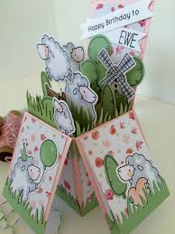 Spellbinders stamp of the month box. Ewe Are The Best Mft Card By Nicky Noo Cards Nickynoocards And Https Www Facebook Com Nickynoocards Pop Up Box Cards Sheep Cards Exploding Box Card
