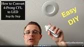 When installing recessed lights, make all connections from below before snapping the housing into the drywall in order to save spending time in the attic. Convert My Recessed Lighting Downlight With Led Trims Step 2 Installing Torsion Spring C Clips Youtube