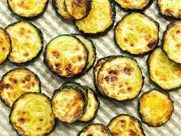 Arrange the seasoned zucchini slices in your air fryer either in the basket or on the trays depending on the type of air fryer you have. Air Fryer Zucchini Keto Low Carb Mae S Menu
