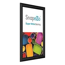 The black frame measures 8 x 6 x 1/4 and can accommodate a single photo. Aluminum Flip Type Poster Frame At Rs 1000 Square Feet Poster Frames Id 20141559812
