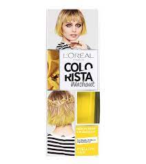 It's a temporary version (it washes out in one wash!) of a stylist favorite that applies just like dry shampoo. Buy Loreal Paris Colorista Washout Light Hair Yellow Hair Maquibeauty