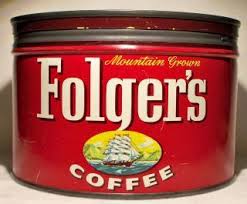 Best Part Of Waking Up Is Folgers In Your Cup Commercial Vintage Folger Adam Lemont Roanoke Prison Jail Cell Key Folgers Coffee Coffee Tin Folgers