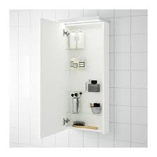 Godmorgon Element Mural 1 Porte Blanc 40x14x96 Cm ウォールキャビネット キャビネット 洗面所