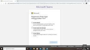 Klik buat akun di bagian bawah. Cara Menggunakan Microsoft Teams