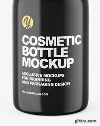 Glossy Cosmetic Bottle Mockup 61186 Gfxtra
