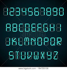 Numbers, find the standard deviation, and whoever's. Digital Font Alarm Clock Letters And Numbers Vector Alphabet Number And Alphabet Neon Illustration Of Neon Letter Abc Poster Id 184725106