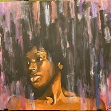 Self Portrait While Exercising and Playing Piano Painting