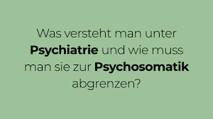 Dürfte beispielsweise ein psychiater bereits mitte märz einen patienten bis ende april und eine zusätzliche frage: Unterschied Psychiatrie Und Psychosomatik Akutklinik Albstadt