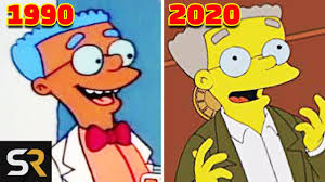 10 Simpsons Characters Who Changed The Most Since Season 1 Youtube