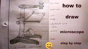To raise your drawing skills to an even cooler level, go to the social networks so beloved to all of us, and subscribe to us there. How To Draw Simple Microscope Step By Step Simple Microscope Drawing For Science Project Youtube