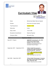 On this page you will find a link to a professionally written document controller cv, as well as other administrative related templates. Cv Abdul Mannan Document Controller Qa Qc