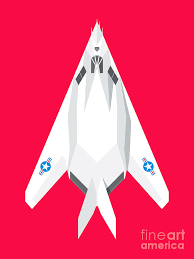 It entered service in 1983 but remained secret for several years. F 117 Nighthawk Stealth Jet Aircraft Crimson Digital Art By Organic Synthesis