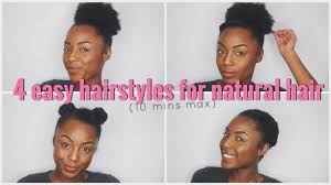 Hi ive been trying to grow my hair out long since early summer so its been about 8 months from a real short taper fade haircut. 4 Easy Hairstyles On Short Awkward Length Natural 4b 4c Hair Under 10 Mins Youtube