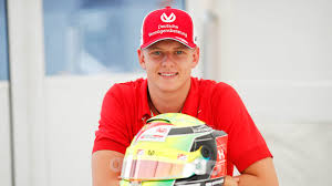 Used his green colour for the base with his dad's iconic german flag design. Behind The Visor Mick Schumacher