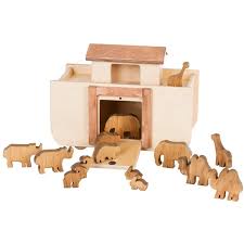 Remley Kids Wooden Noah S Ark Playset Harvest Finish Ark Only Target Making Wooden Toys Wooden Animal Toys Noahs Ark