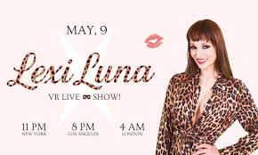 Lexi Luna Hosts VR Livestream Tonight on DreamCam | AVN