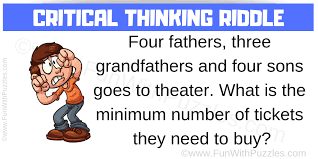 Check spelling or type a new query. Critical Thinking Riddle To Tickle Your Mind