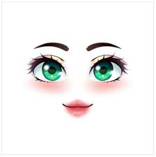 1234538 (decal codes and ids). Anime Roblox Face Decal Novocom Top