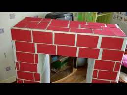 Calendrier de noël en forme de botte. Cheminee De Noel En Carton Youtube