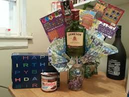 My boyfriend is turning 18 on the 5th of november and i was thinking of doing like a scavanger hunt for him, for our ani i already got him a watch, so i'm thinking of 18 small but thoughtful gifts he would need to find, but the last one would be my boyfriend got head for his 18th birthday. Made My Boyfriend A Broquet For His 21st Birthday Thought It Was Imgur Worthy Oc But I Got The Idea From An Old Post Imgur