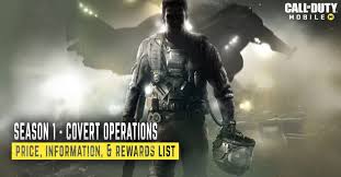 Mau dapat hadiah reward ff dari garena? Call Of Duty Mobile Battle Pass Season 1 Covert Operation Zilliogamer