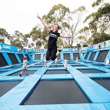 Outdoor Trampoline Park On Instagram Come And Visit Jumpz Outdoor Trampolines At Great Ocean Road Resort Angle Outdoor Trampoline Trampoline Park Trampoline